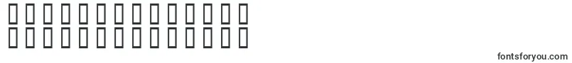 フォントCoronaItalic – アラビア文字